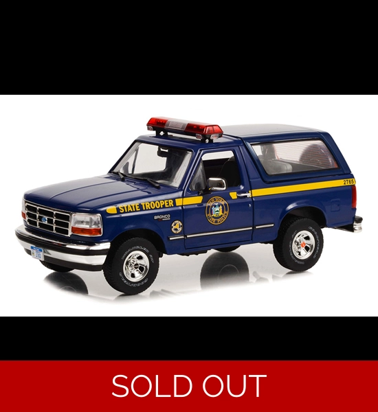 New York State Police 1996 Ford Bronco